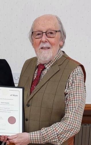 Tributes paid to stalwart Catterall councillor Dave Sharples